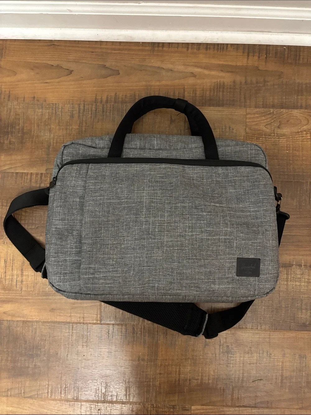 Herschel messenger bag Tech Gibson 18 L Grey Men's Laptop Briefcase travel